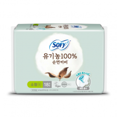 [쏘피] 유기농 소형 18P x 1팩