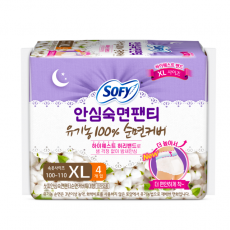 [쏘피] 안심숙면팬티 유기농 특대형 4P x 1팩