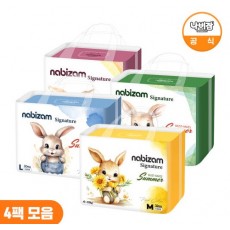 [나비잠] 시그니처 팬티(썸머) 4팩 모음전