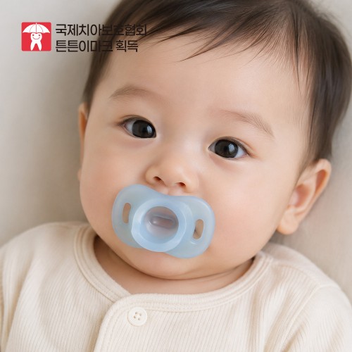 토트랩 올실리콘 야광 시그니처 쪽쪽이 블루(야광블루) 0~6개월