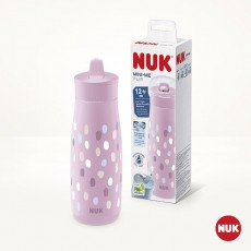 누크 미니미 Flip 2in1 빨대 & 드링킹컵 450ml 핑크