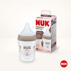 누크 퍼펙트매치 젖병 150ml 하트 (S젖꼭지포함)