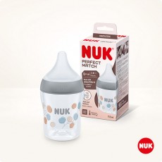 누크 퍼펙트매치 젖병 150ml 코튼 (S젖꼭지포함)