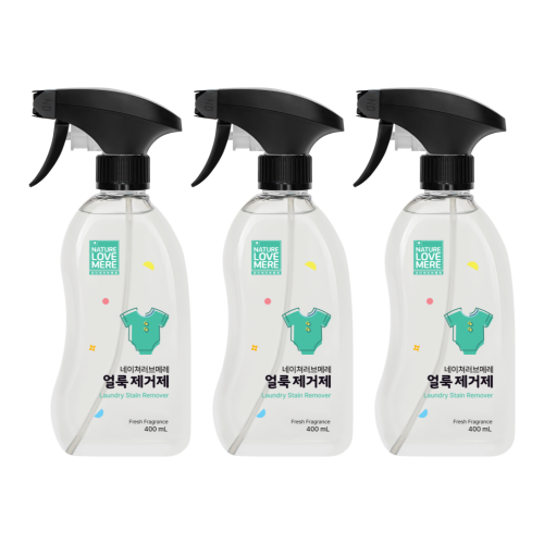[네이쳐러브메레] 아기 얼룩제거제 용기형 400ml 3개