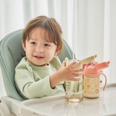 [네이쳐러브메레] 애니멀프렌즈 PPSU 원터치 빨대컵 210ml 1개(색상 선택)